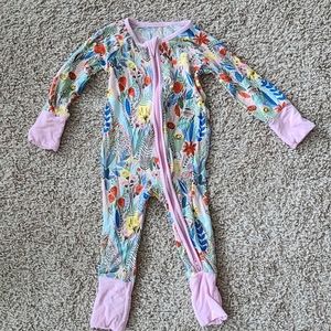 Little Sleepies 0-3month Zippy Spring Flowers